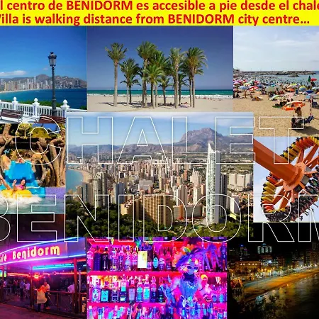 Villa Chalet Benidorm 别墅